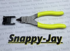 Snap-on Tools USA NEW HI VIZ Soft Grip 6" Diagonal FLUSH CUT Pliers 786CF