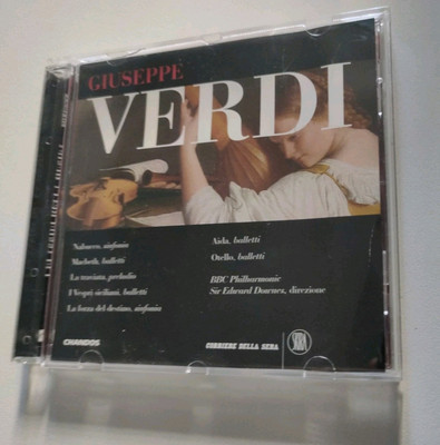 GISEPPE VERDI - NABUCCO SINFONIE -  CD MUSICA MUSICALE CANZONI  CUSTODIA ROTTA 
