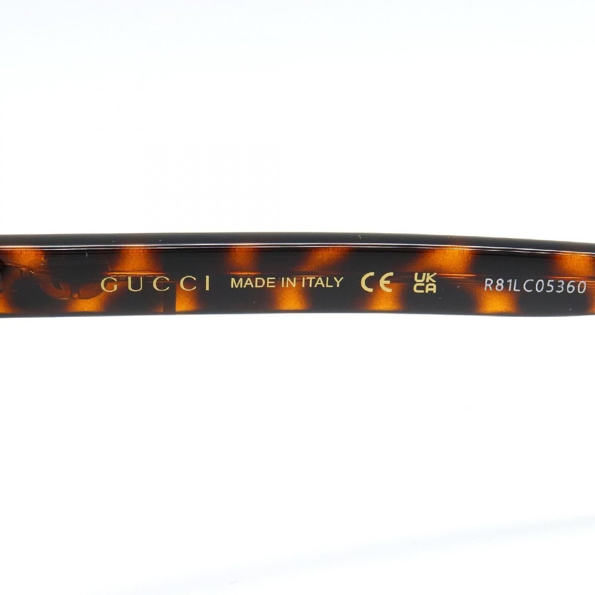 Gucci Tortoiseshell Brown Gradient Designer Sungl… - image 4