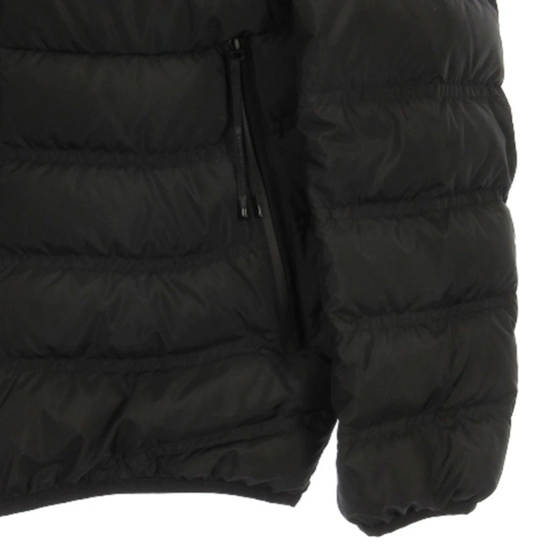 Moncler VERNASCA piumino cappuccio zip J10911A00017 nero 1 spalla usa