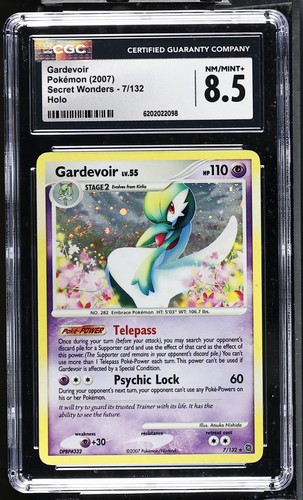 Gardevoir graded CGC 8.5 for sale on eBay