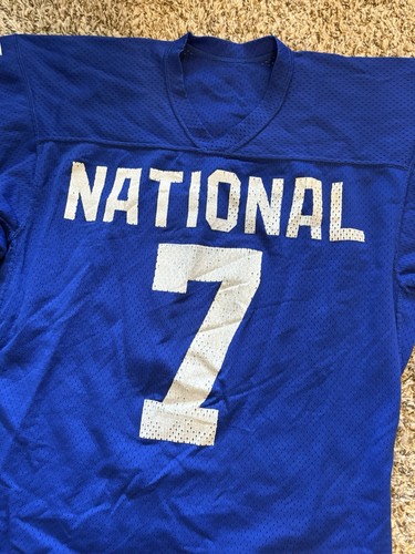 Vintage 80s Wilson National League Pro Bowl Joe Theismann 7 Jersey Men's Size 44 - Picture 7 of 10