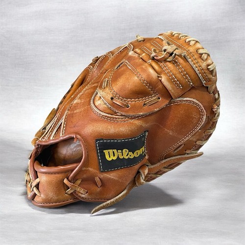 Wilson A2521 Terry Steinbach Catchers Mitt Baseball Glove RHT Pro Toe Cowhide