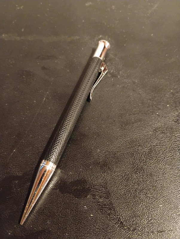  Graf von Faber-Castell Mechanical Pencil Guilloche Black - Germany