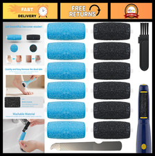 12 Pcs Replacement Rollers for Foot File  Callus Remover - 6 Extra Coarse, 6 Re