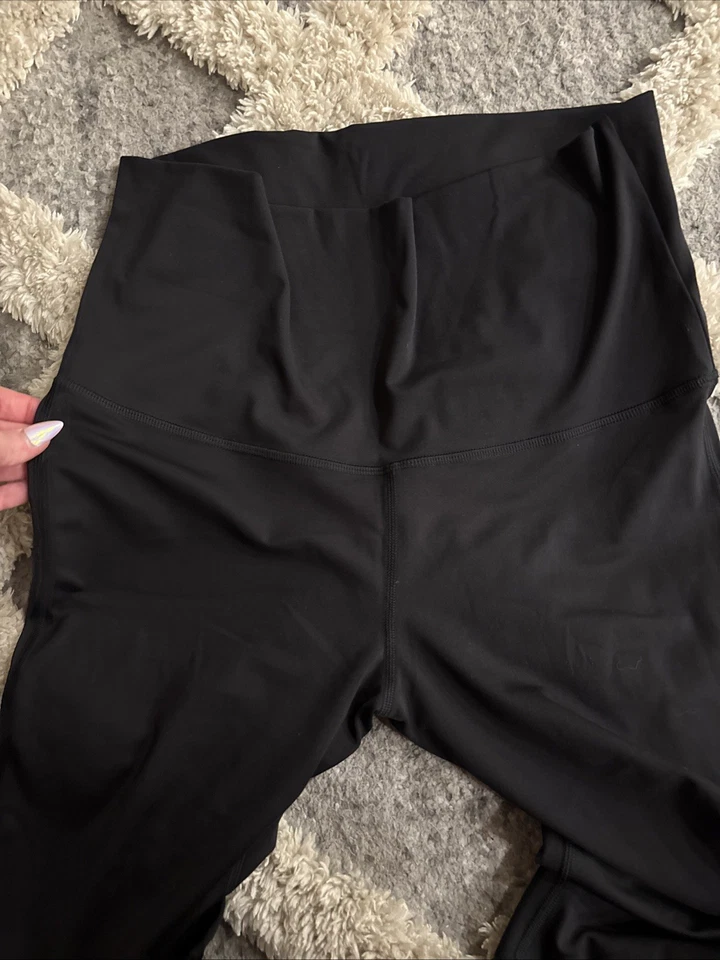 Ladies HM Leggings/Joggers Size L 14/16 Black Elasticated Waist New Without Tags - Image 3 of 4