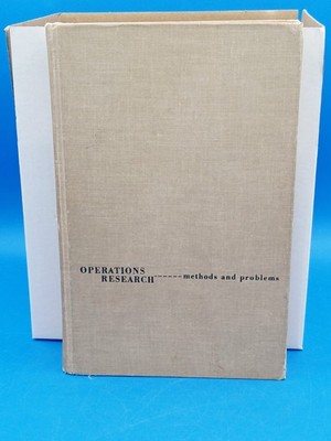 Operations Research Methods and Problems 1961 Wiley.. ACCEPTABLE CONDITION .