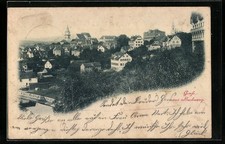 Ansichtskarte Backnang, Blick über die Stadt 1900 