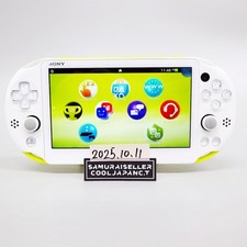 Sony Playstation PS Vita Lime Green White PCH-2000 ZA13 Console only PSV Slim