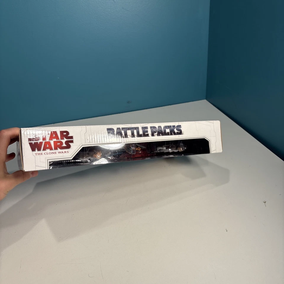 Star Wars The Clone Wars Ambush at Abregado Battle Packs 2009 Objetivo sellado Excl Foto 2 de 4