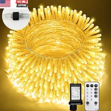 100Ft 300 LED Christmas String Lights, 8 Lighting Modes Fariy LED String Lights,