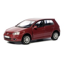 Volkswagen Golf V Welly Maßstab:1:34 Metall-Kunststoff OVP Modellauto Rot
