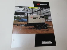 Ingersoll-Rand G20-G575 Portable Generators Literature 8 Page