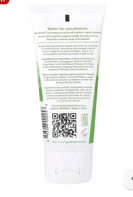 Good Clean Love Bionude Ultra Sensitive Personal Lubricant - 3 fl. oz for  sale online | eBay