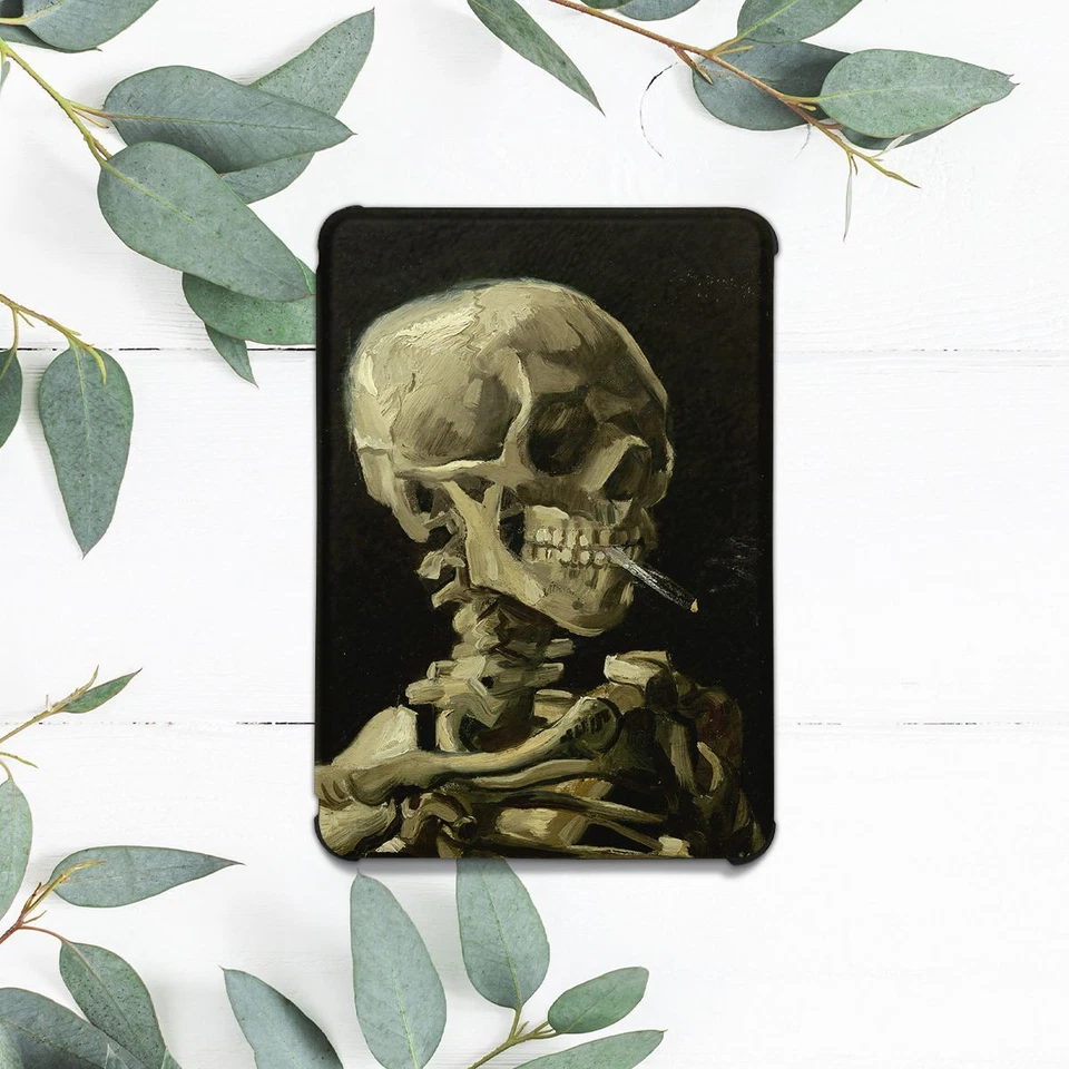 Van Gogh Skeleton Painting Case For All-new Kindle 10th Gen Kindle Paperwhite - Image 2 of 3