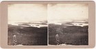 Betty Carlton on Mt. Major, NH #3 - Carlton-Boynton Family Stereoview