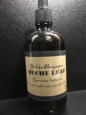 Buchu Leaf Tincture (Barosma Betulina) Apothecary Alternative Health
