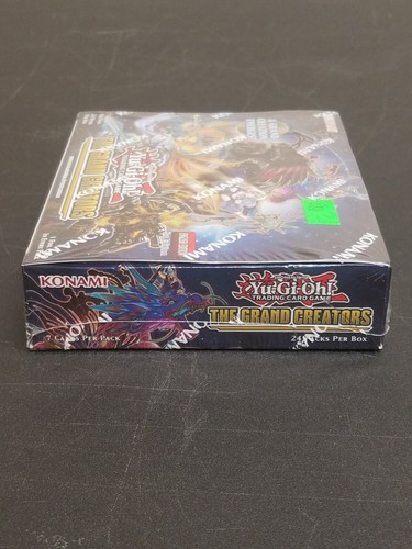 Yu-Gi-Oh Cards - The Grand Creators - Booster BOX (24 Packs) -New Factory Sealed - Picture 3 of 6