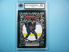 2021/22 UPPER DECK HUNDO P NHL HOCKEY CARD #HP-1 CONNOR MCDAVID KSA 10 GEM MINT