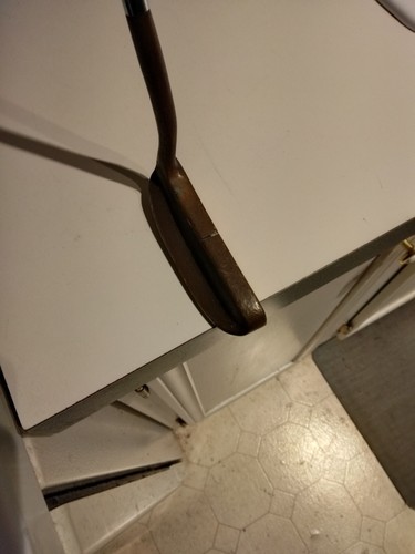 DUNLOP Long Neck BrassMax Blade Putter, RH, A classic. Read. - Picture 7 of 7