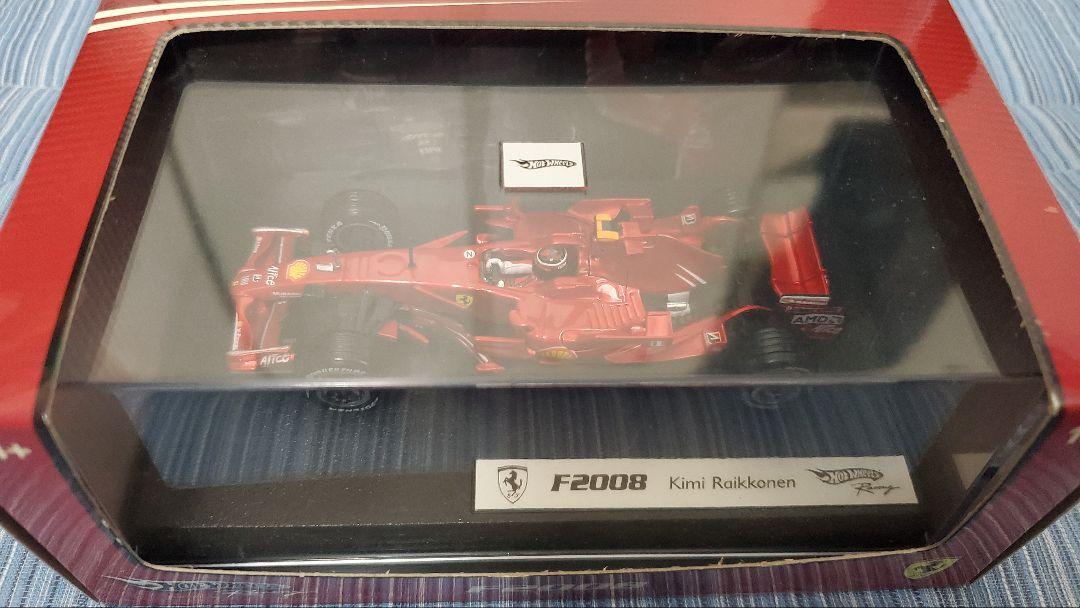 ミニカー Ferrari Hot Wheels F2008 Kimi Raikkonen HOTWHEELS Original Ferrari F2008 Kimi Raikkonen 1/43 Die