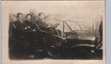 SILLY PROP CAR c1910 chicago il real photo po...