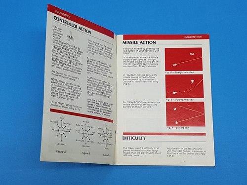 Combat 27 Atari 2600 Authentic Manual Only *wear - Picture 9 of 10