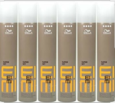 ( 30,50  / 1L ) 6 x Wella EIMI Super Set Finishing Spray extra stark 300ml