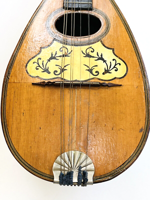 Antique Bowl Back Mandolin c. 1920s? Handcrafted w/ Original