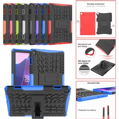 For Lenovo Tab M10 3rd Gen TB328FU 10.1" Shockproof Heavy Duty Stand Case Cover