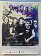 Deep Purple 'Live' in Singapore LMCD Productions Color Poster 16 1/2"x23"-2002