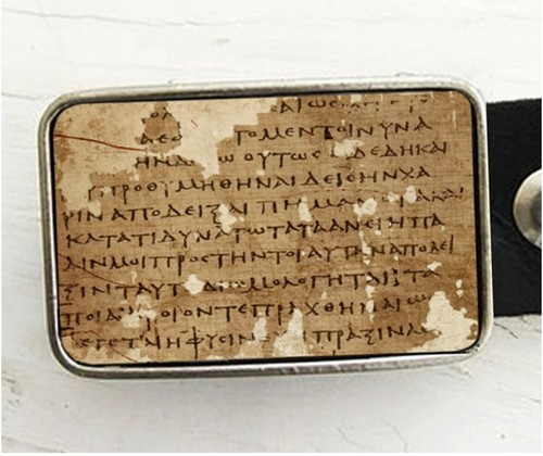 Plato's The Republic- Belt Buckle