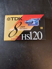 TDK High Standard HS120 8mm Video Cassette Tape