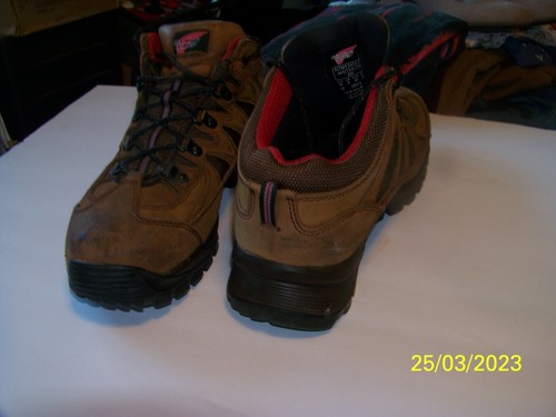 SCARPE REDWING PUNTA IN ACCIAIO TAGLIA 10 EE CRU HIKER - Foto 3 di 5