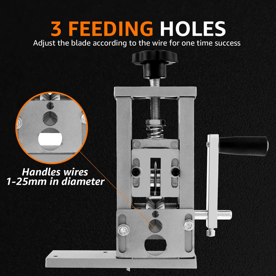 Wire Stripper Machine Manual and Electric Drill Powered Cable Stripper qrXzI - image 4 of 4