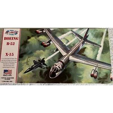 Atlantis® B-52 & X-15 Plastic Model Kit with Swivel Stand