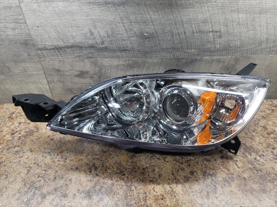 2004-2009 MAZDA 3 MAZDA3 FARO CONDUCTOR LUZ IZQUIERDA HALÓGENO 04-09 TYC Foto 2 de 4