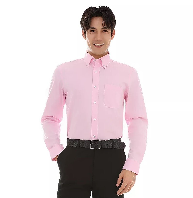 New Bespoke Men's Slim-Fit Pinpoint Oxford Dress Shirt L 16-16.5 Light Pink | eBay New Bespoke Men's Slim-Fit Pinpoint Oxford Dress Shirt L 16-16.5 Light Pink | eBay