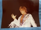 large Johnny Hallyday 18x24cm silver photograph superb 1970’s