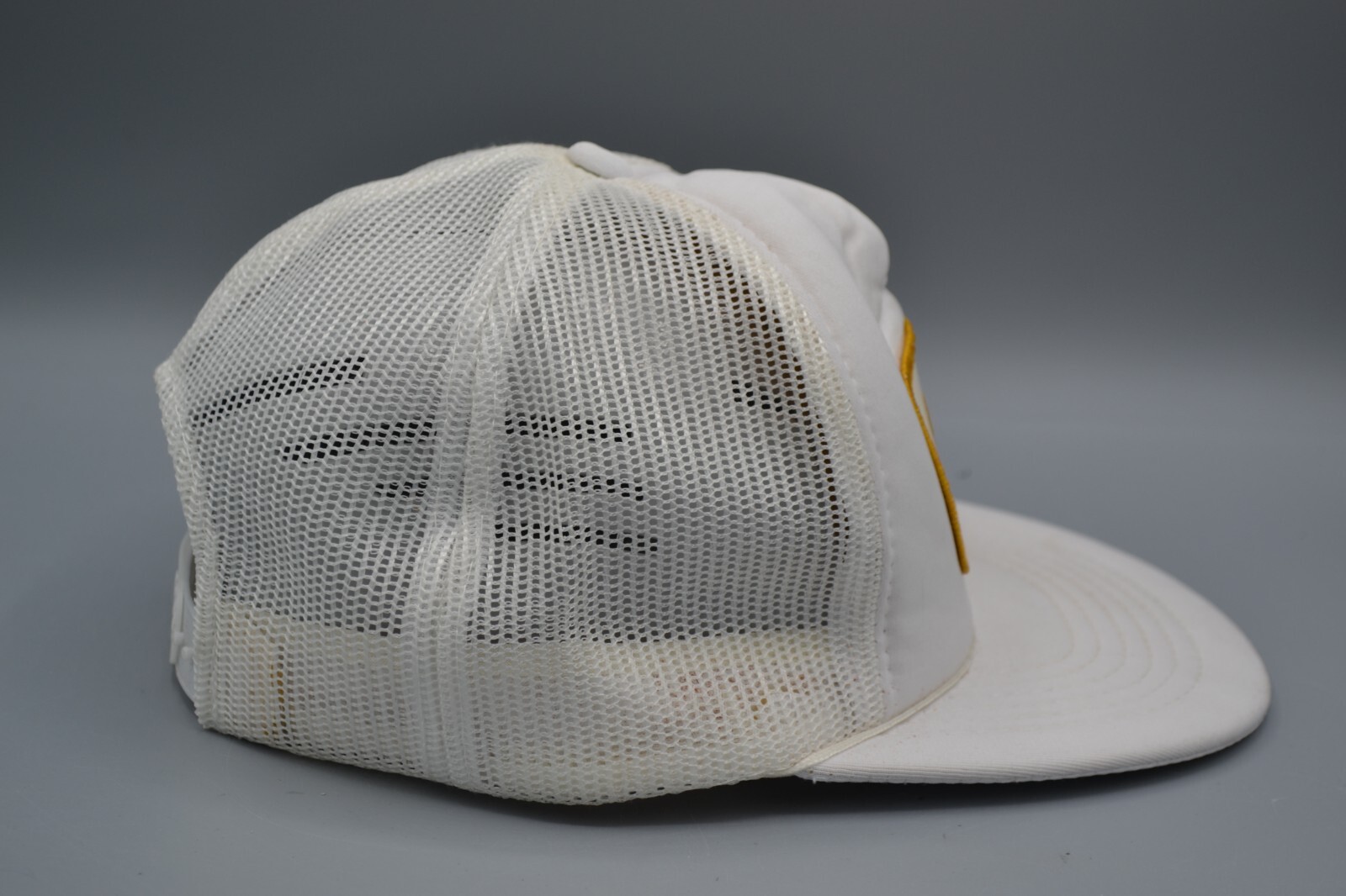 Vintage USA MADE full mesh Apache Patch Scrambled… - image 5