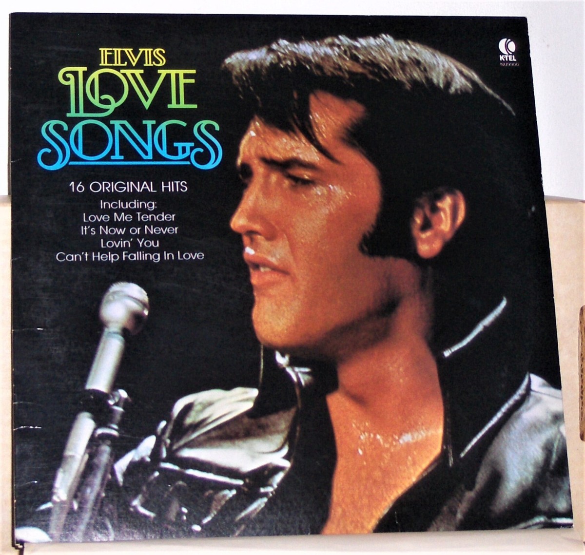 Elvis Presley ‎– Elvis Love Songs 16 Original Hits - 1981 K Tel