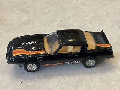 1990 VTG Die Cast Toy Zee Race Team Car Turbo1:46 Rare Black Madie in Macau Pull