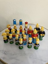 Piezas de ajedrez de repuesto Simpson, 19 en total