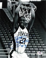 Ricky Davis signed 8x10 photo PSA/DNA Iowa Hawkeyes Autographed