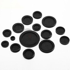 8mm - 130mm Blanking Grommets Rubber Closed Grommet Blind Plugs Bung Double Side