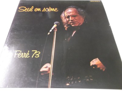 65801 - LEO FERRE 73 - SEUL EN SCENE - BARCLAY DOPPEL VINYL LP 920 425/26 (FOC)