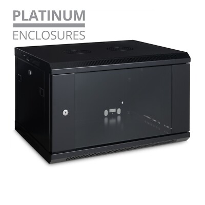 Platin Gehäuse 6he 450mm tief Wand Datenschrank 19 Zoll Sever Rack