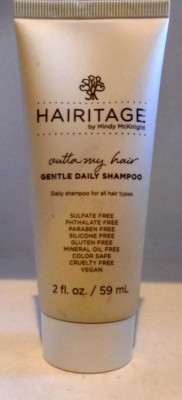 Hairitage Outta My Hair Gentle Daily Shampoo 2 oz Travel Size