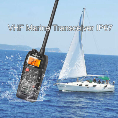 Recent RS-39M 6W Float VHF Marine Radio Walkie Talkie Handheld Transceiver SZ