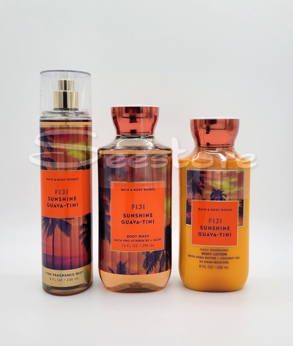 Bath & Body Works Fiji Sunshine Guava Body Mist Shower Gel